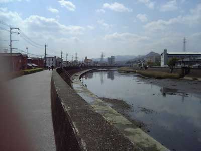 [久万川の風景]