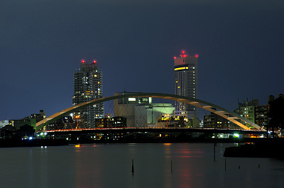 [弘化台（高知市）からの夜景]