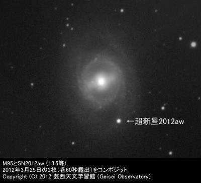 [SN2012aw in M95]