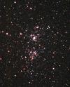 ペルセウス座二重星団のアップ写真
