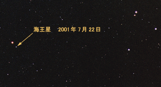 [海王星の移動写真]