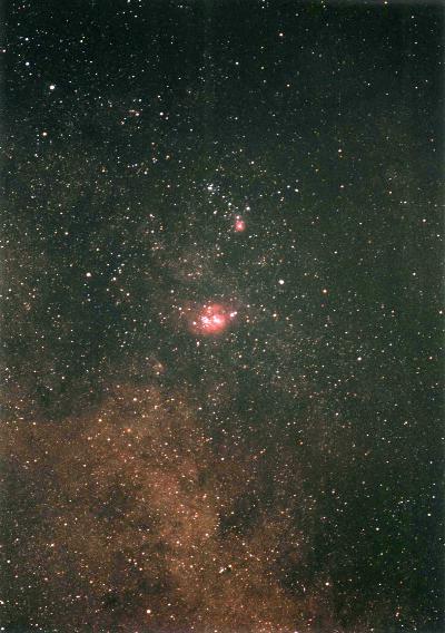 M8,M20,天の川の写真